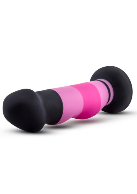 Avant D4 Sexy In Pink Silicone Dildo - Multicolor - 8in