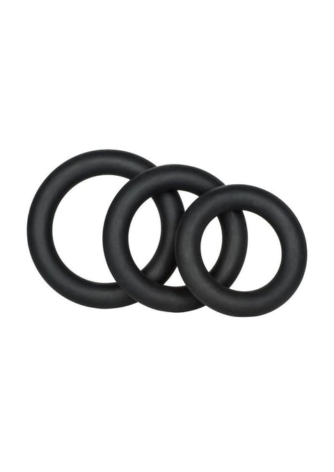 Dr. Joel Kaplan Silicone Support Rings Cock Ring - 0
