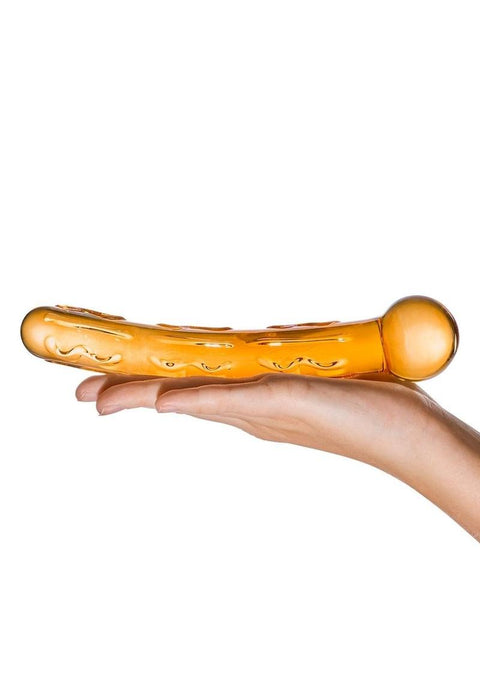 Glas Orange Tickler Glass Dildo - 0
