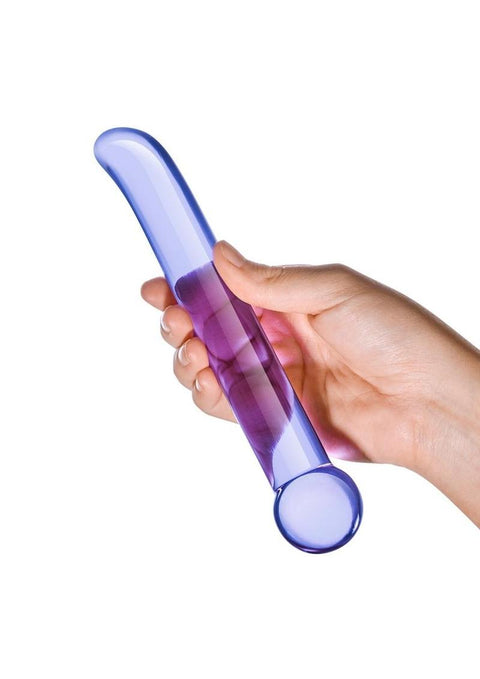 Glas Purple G-Spot Tickler - 0