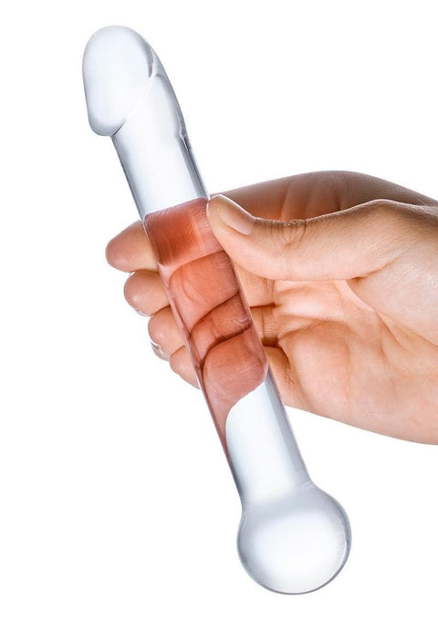 Glas Realistic Head Glass Dildo - 0