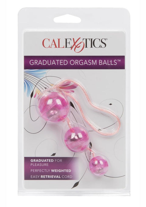 Graduated Orgasm Kegel Balls - Pink
