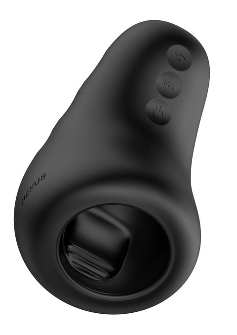 Nexus Eclipse Vibrating and Stroking Male Masturbator - Black