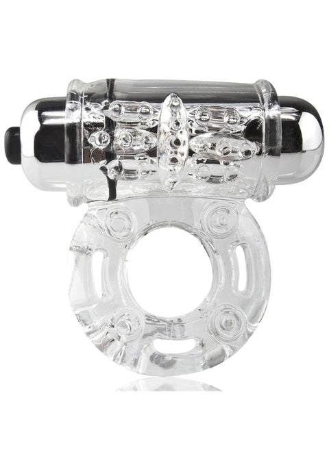 O Wow Vibrating Ring - Clear