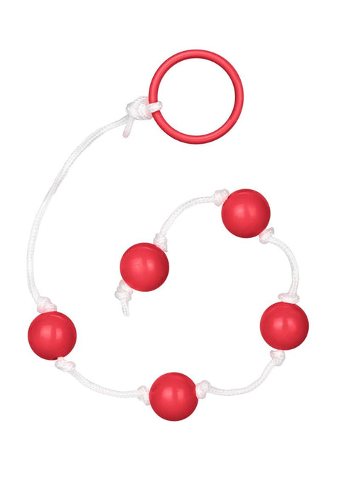 Small Anal Beads - Assorted Colors/Green - Small