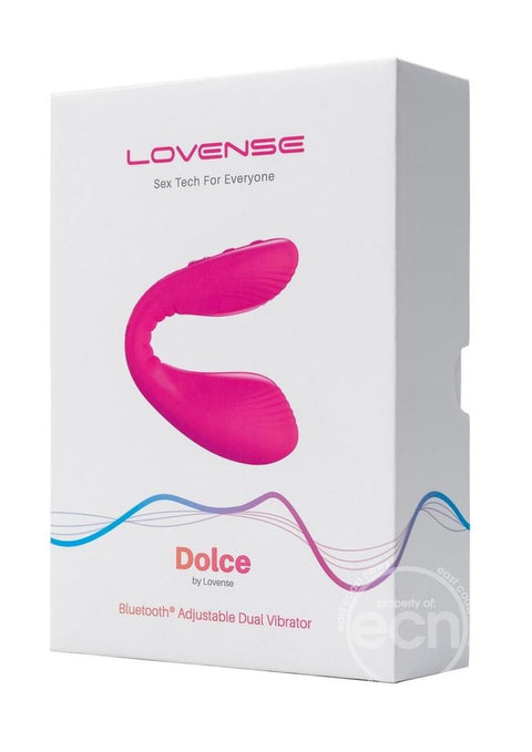 Lovense Dolce Silicone Rechargeable Dual Vibrator