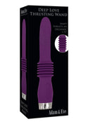 Adam and Eve Deep Love Thrusting Silicone Rechargeable Wand - 2