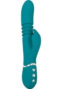 Adam and Eve - Eve's Rechargeable Silicone Thrusting Rabbit Vibrator - 1