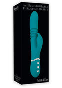 Adam and Eve - Eve's Rechargeable Silicone Thrusting Rabbit Vibrator - 2
