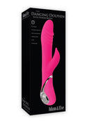 Adam and Eve The Dancing Dolphin Rechargeable Silicone Rotating Vibrator - 2