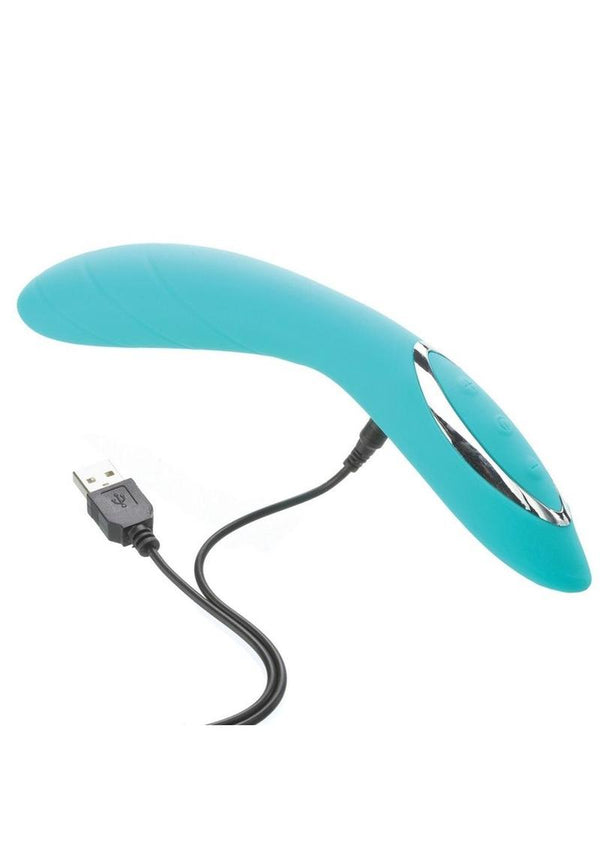 Adam and Eve The G-Gasm Curve Rechargeable Silicone Vibrator - 4