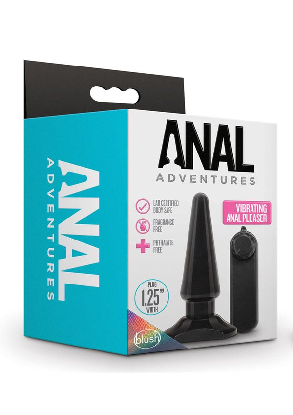 Anal Adventures Basic Vibrating Anal Pleaser with Remote Control - 2