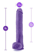 Au Naturel Bold Daddy Dildo with Suction Cup - 4