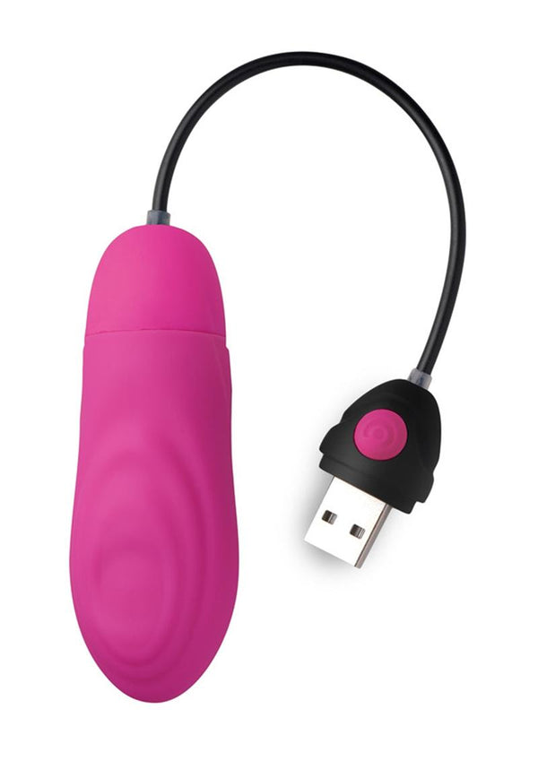 Bang! 7x Pulsing Rechargeable Silicone Bullet Vibrator - 9