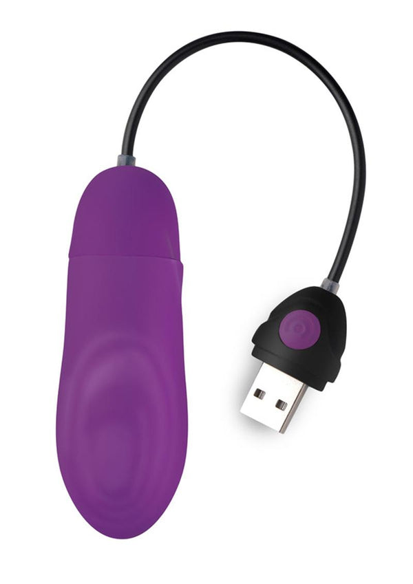 Bang! 7x Pulsing Rechargeable Silicone Bullet Vibrator - 13