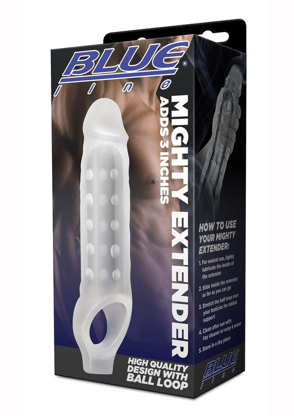 Blue Line C and B Gear Mighty Extender Penis Sleeve - 2