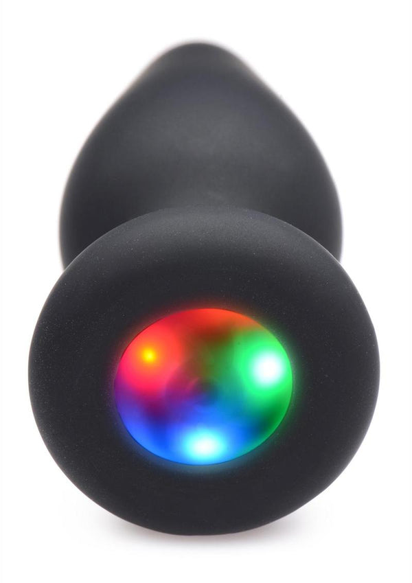 Booty Sparks Silicone Light-Up Anal Plug - 7
