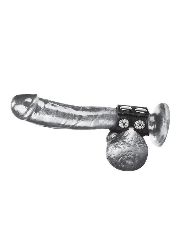 C and B Gear Cock Ring with Ball Strap - 3