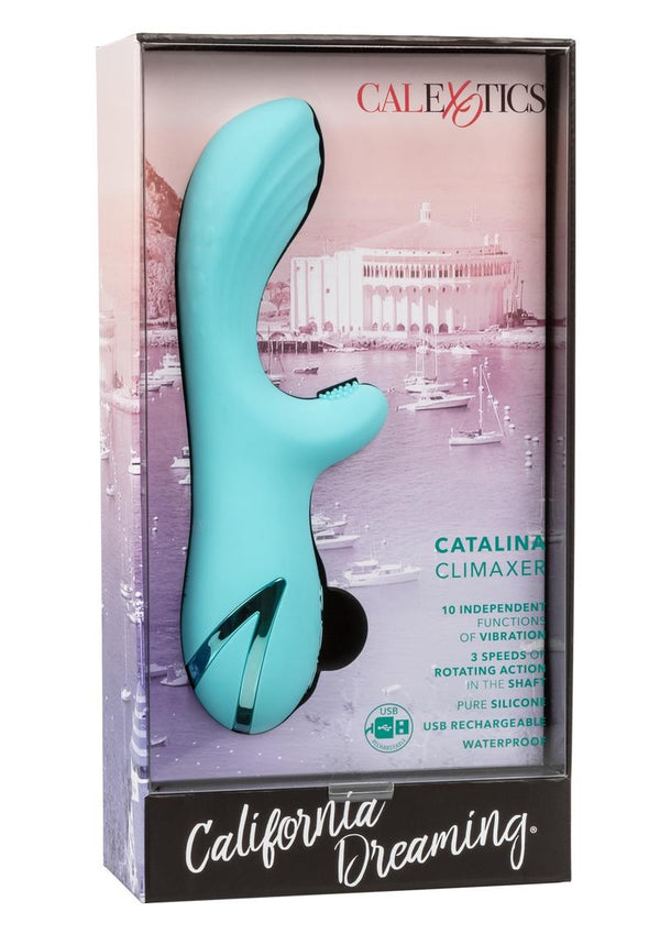California Dreaming Catalina Climaxer Rechargeable Rotating Silicone Vibrator - 2