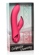 California Dreaming San Francisco Sweetheart Silicone USB Rechargeable Multifunction Vibrator Waterproof - 2