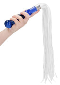 Chrystalino Whipster Glass Dildo with Whip - 4