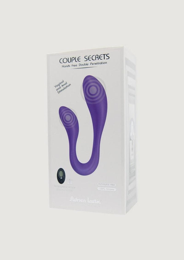 Couples Secrets 2 Silicone Vibrator with Remote Control - 2