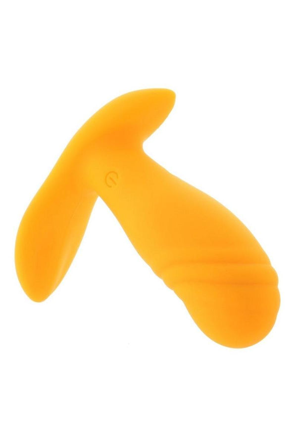 Creamsicle Silicone Rechargeable Wearable Vibrator with Remote Control - 3