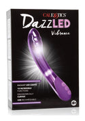 Dazzled Vibrance Led Lights USB Rechargeable Vibrator Waterproof Metallic - 2