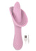 Devine Vibes Vibro Tongue Clit Hugger Rechargeable Silicone Vibrator - Pink