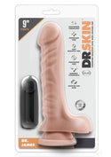 Dr. Skin Dr. James Vibrating Dildo with Balls and Remote Control - 2