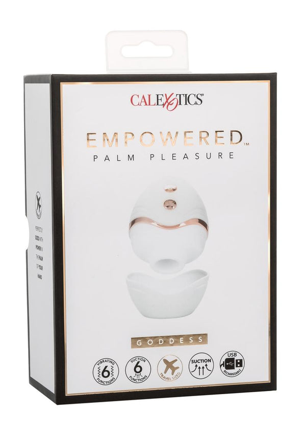 Empowered Palm Pleasure Goddess Silicone Rechargeable Stimulator - 2