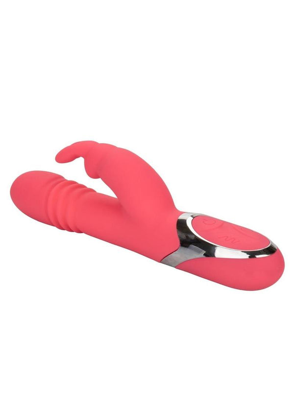 Enchanted Exciter Rechargeable Silicone Thrusting Rabbit Vibrator - 4