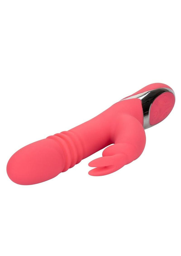Enchanted Exciter Rechargeable Silicone Thrusting Rabbit Vibrator - 3