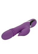 Enchanted Kisser Rechargeable Silicone Thrusting Rabbit Vibrator - 3