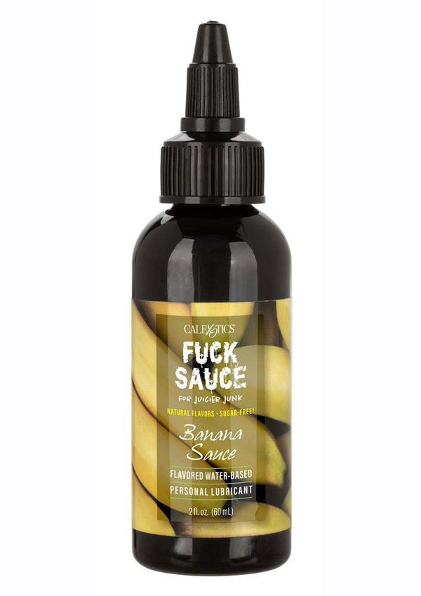 Fuck Sauce Flavored Water Based Personal Lubricant Banana - 1