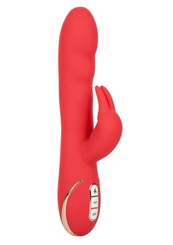 Jack Rabbit Signature Heated Silicone Ultra-Soft Rabbit Rechargeable Vibrator - 1