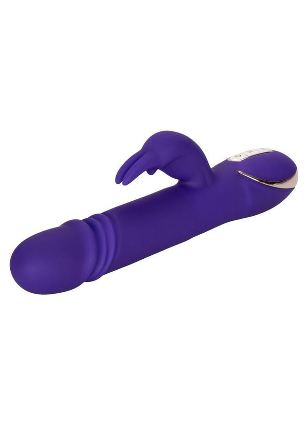 Jack Rabbit Signature Silicone Thrusting Rabbit Rechargeable Vibrator - 3