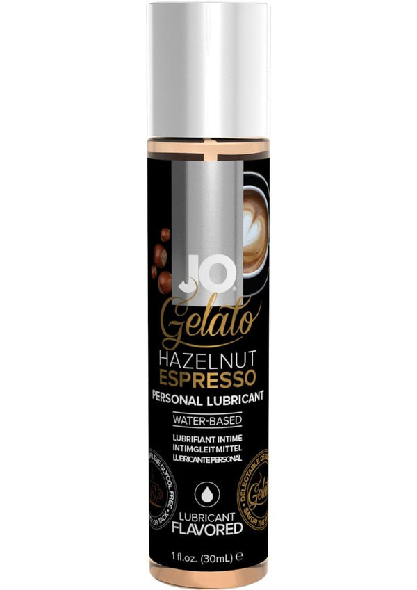 JO Gelato Water Based Flavored Lubricant Hazelnut Espresso - 1