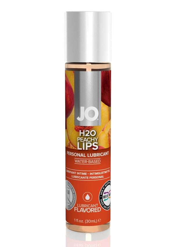 JO H2o Water Based Flavored Lubricant Peachy Lips - 1