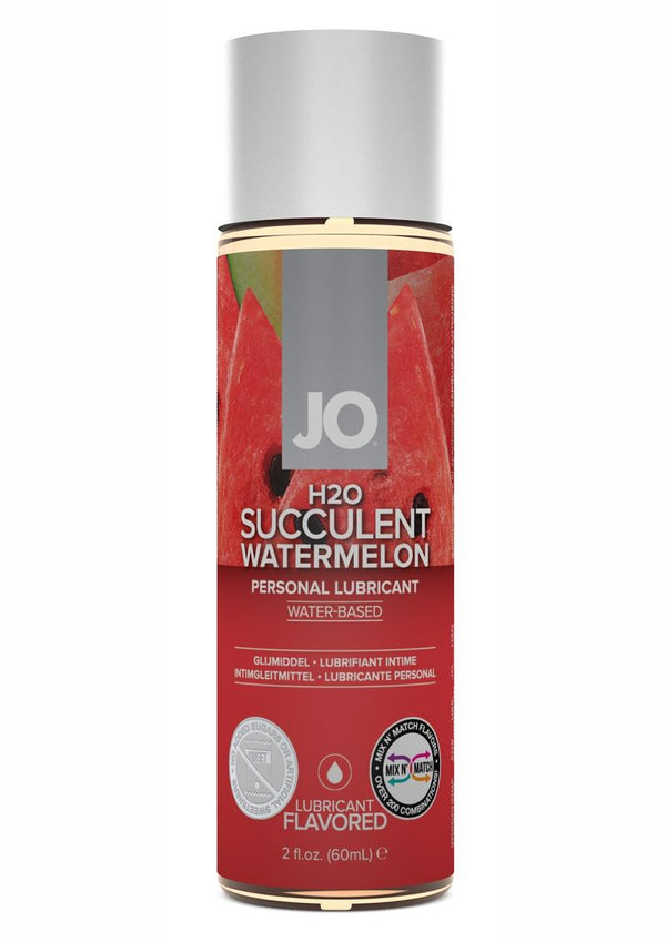 JO H2o Water Based Flavored Lubricant Succulent Watermelon - 2