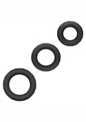 Link Up Ultra Soft Supreme Set Silicone Cock Rings - 1