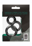 Link Up Ultra Soft Supreme Set Silicone Cock Rings - 4