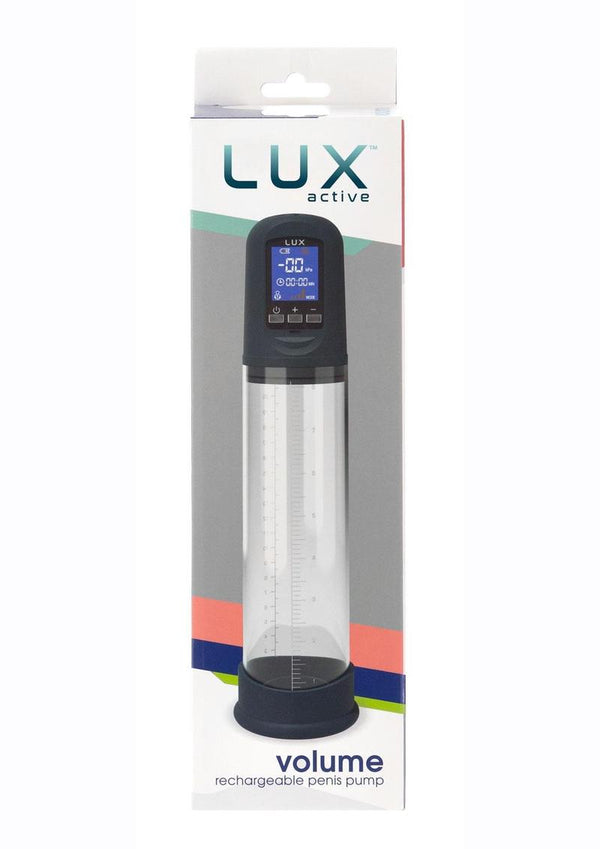 Lux Active Volume LCD Rechargeable Auto Penis Pump - 2