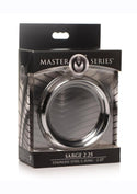 Master Series Sarge 2.25in Stainless Steel Erection Enhancer Cock Ring - 2