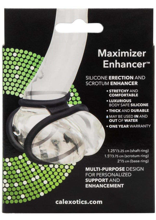 Maximizer Enhancer Silicone Cock Ring - 4