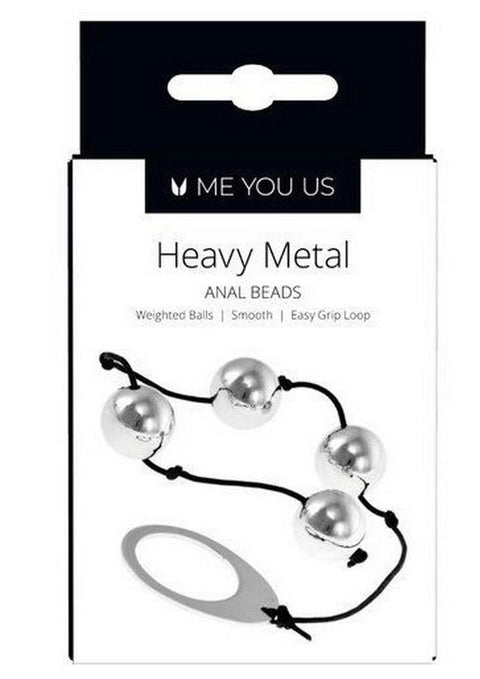 ME YOU US Heavy Metal Anal Beads - 0