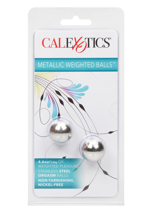 Metallic Weighted Orgasm Kegel Balls - 1