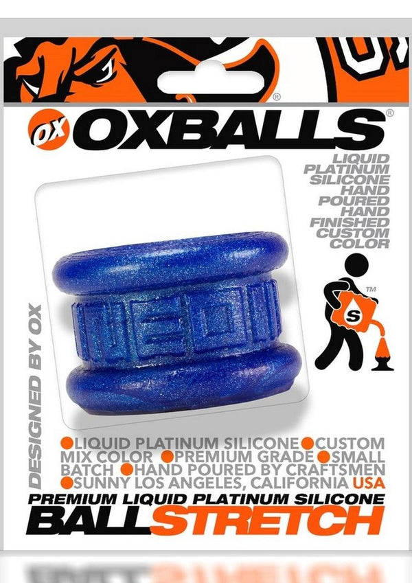 Neo Short Silicone Ballstretcher - Small - Blueballs - 2