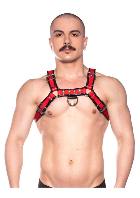 Prowler Red Bull Harness - Black/Red - Large