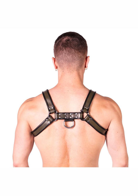 Prowler Red Bull Harness - Black/Green - Small